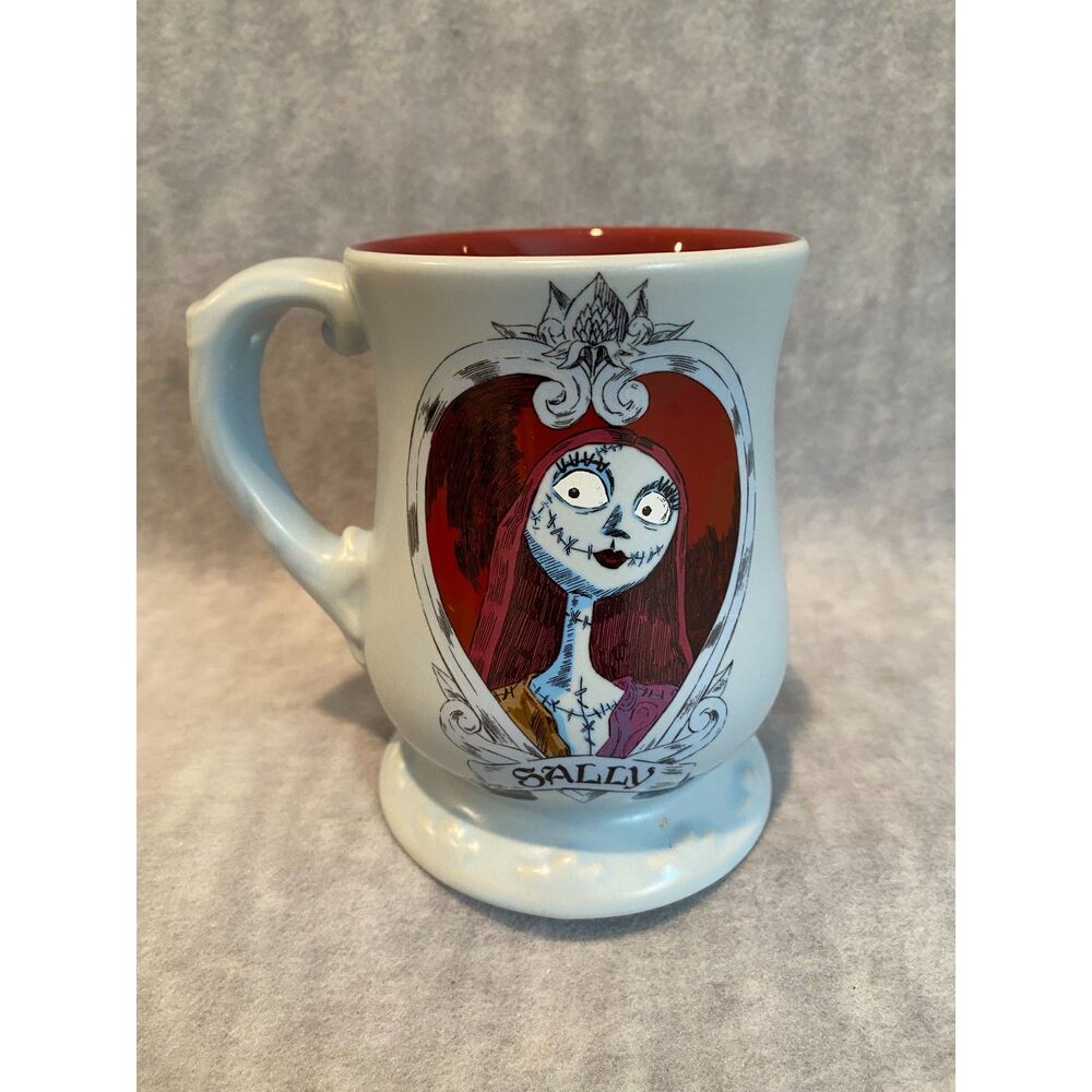 Disney Sally Nightmare Before Christmas Mug Cup 4-3/4" x 3-1/4"‎ New Light Blue